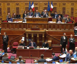 Capture d'écran Sénat